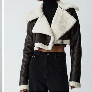 Sherpa lined jacket